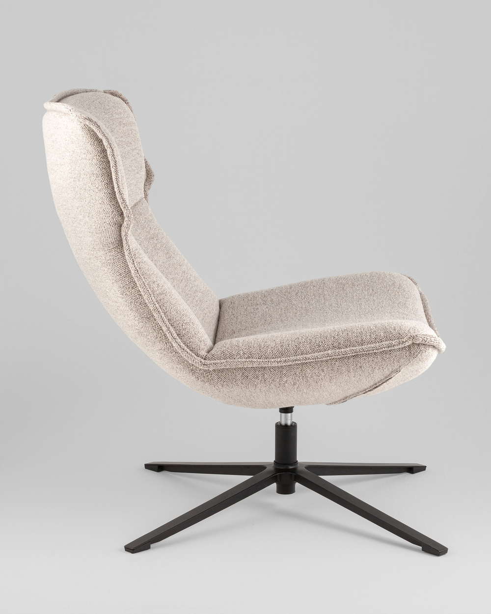 Кресло лаунж Sway светло-серый