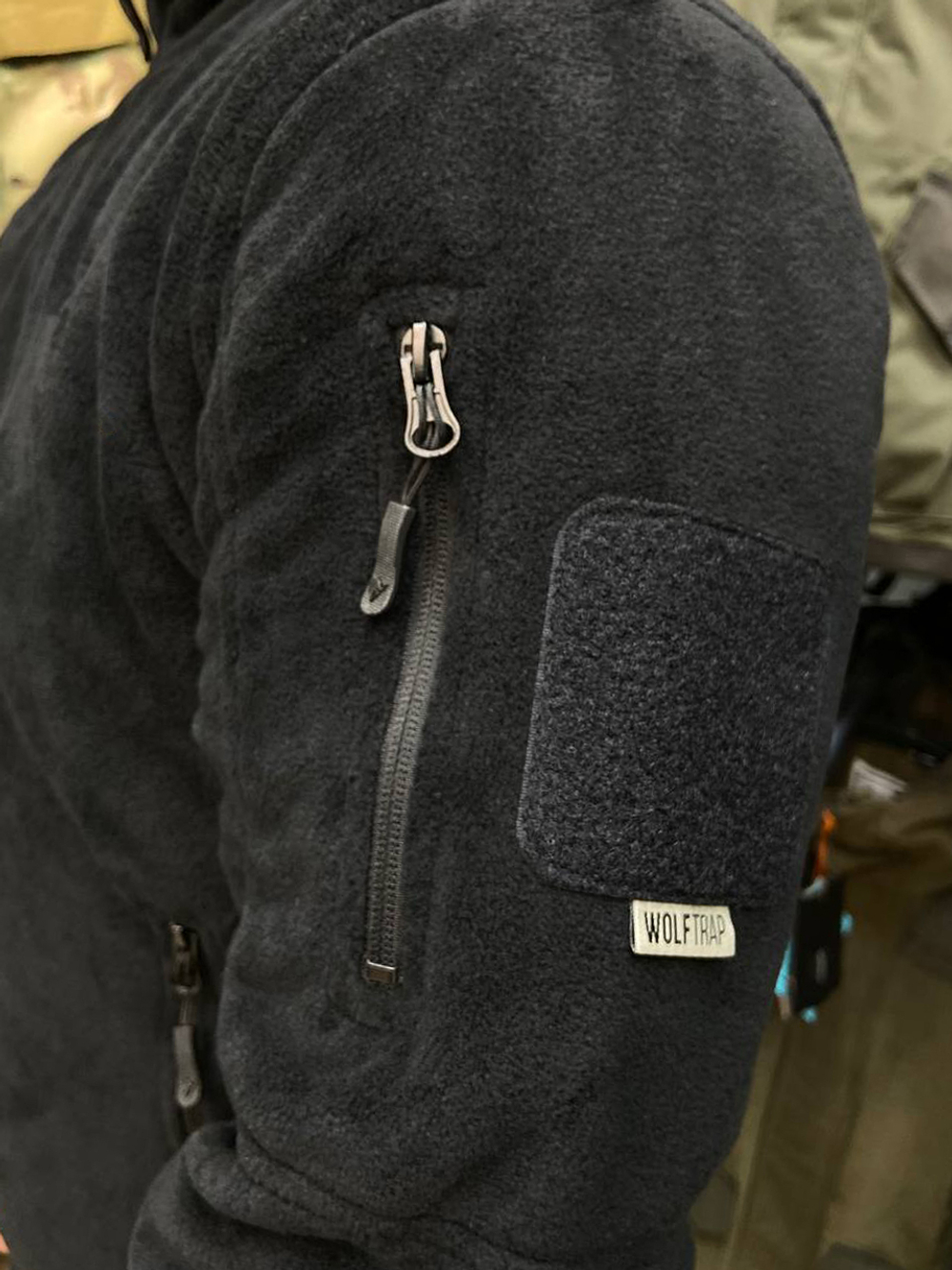 Флисовая кофта WOLFTRAP Outdoor (Турция) Черный