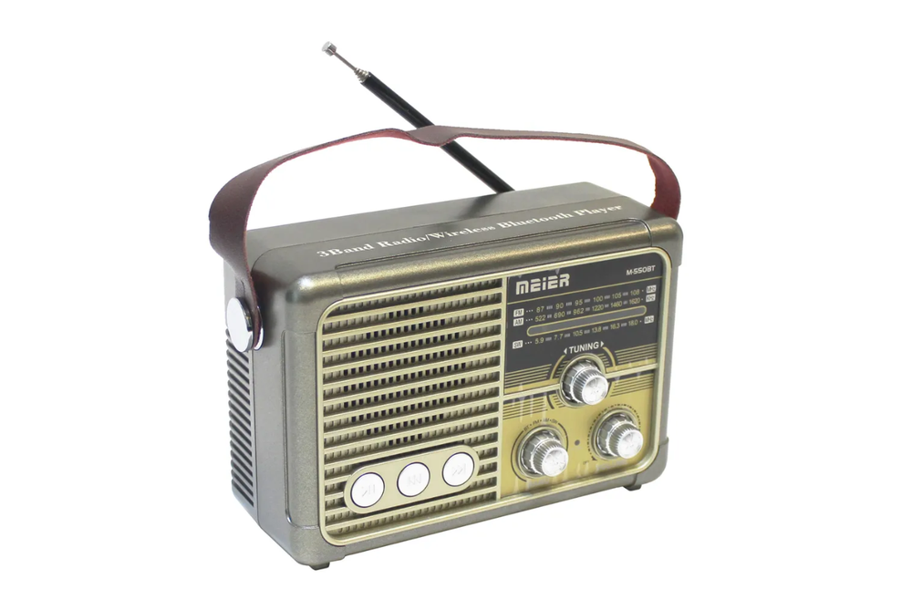 Радиоприемник Meier M-550BT+MP3 плеер+Bluetooth Retro