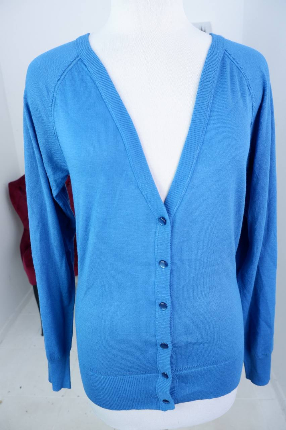 Кардиган для повседневного образа, визуально на 48 размер