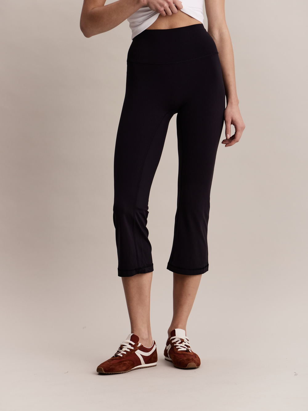 Лосины The Daily Cropped Leggings in Black