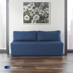 Бескаркасный диван-кровать (трансформер) BuyDream (синий)