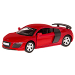 Модель 1:43 Audi R8 GT, красный, инерция, откр. двери