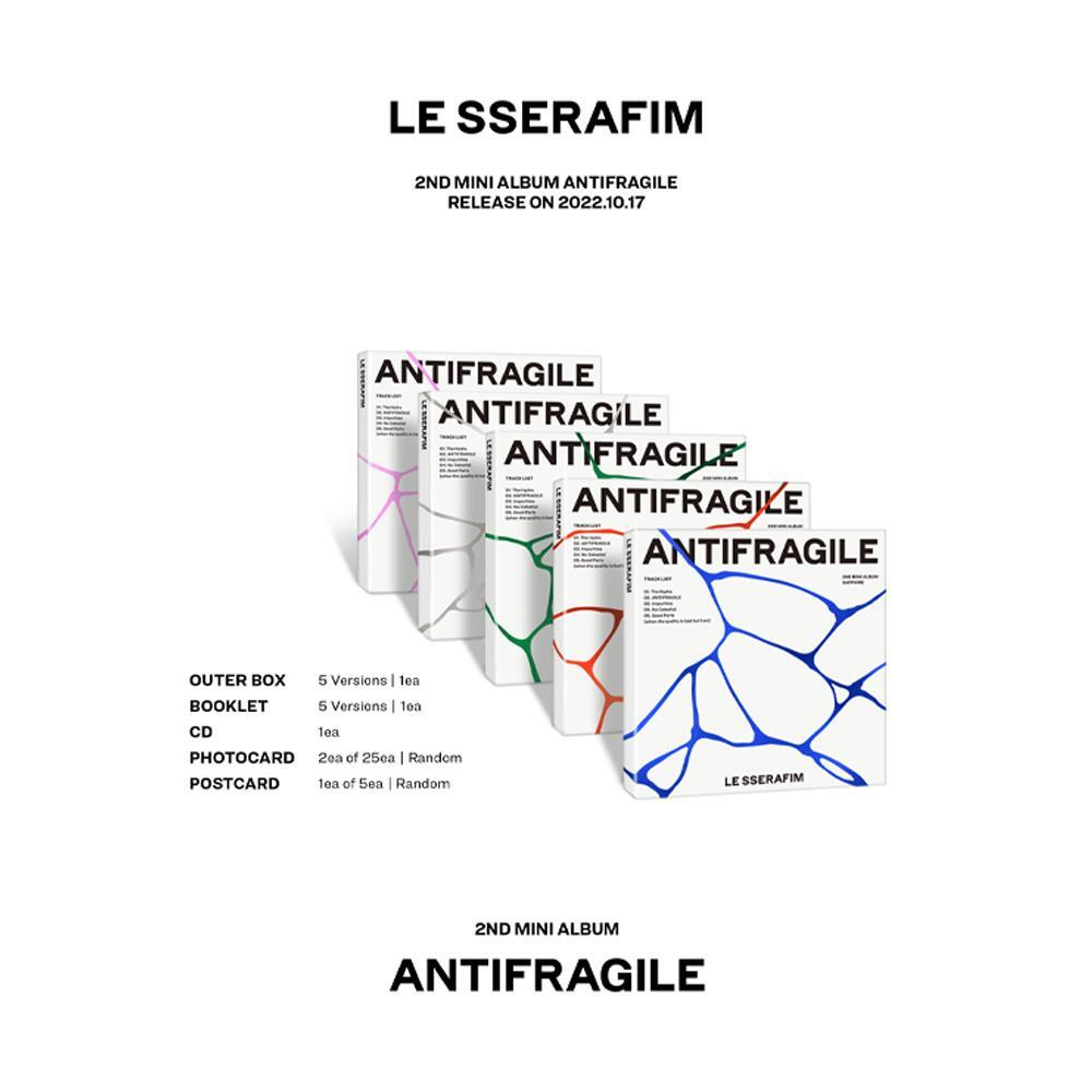 Альбом LE SSERAFIM - ANTIFRAGILE (COMPACT ver.)