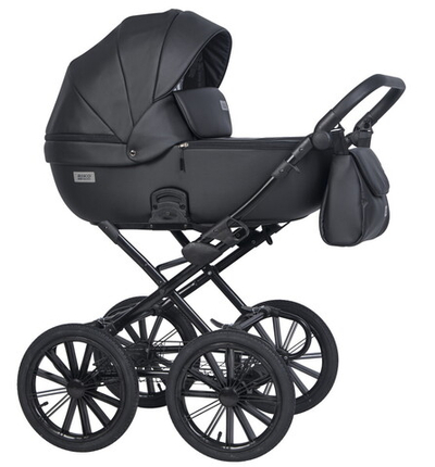 Детская коляска Riko Basic Montana Ecco Prestige 2 в 1 12 Black