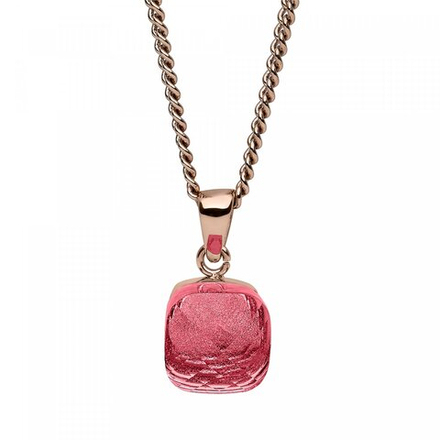 Кулон Qudo Firenze padparadscha 400098 R/RG