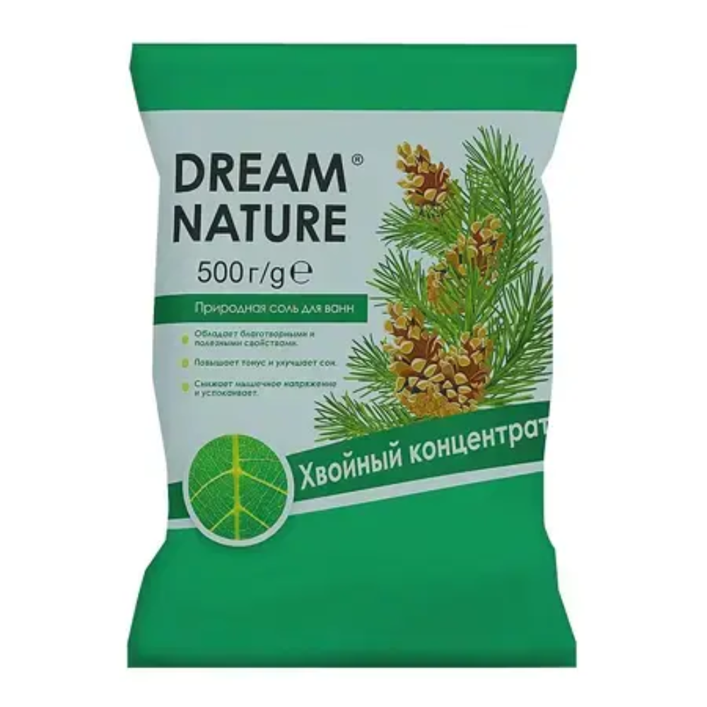 Соль для ванн Dream Nature Хвойный концентрат 500 гр