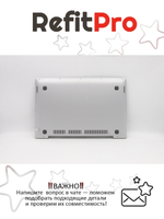 Нижняя часть корпуса (поддон) для ноутбука Lenovo U530t, серебро (90204055), оригинал