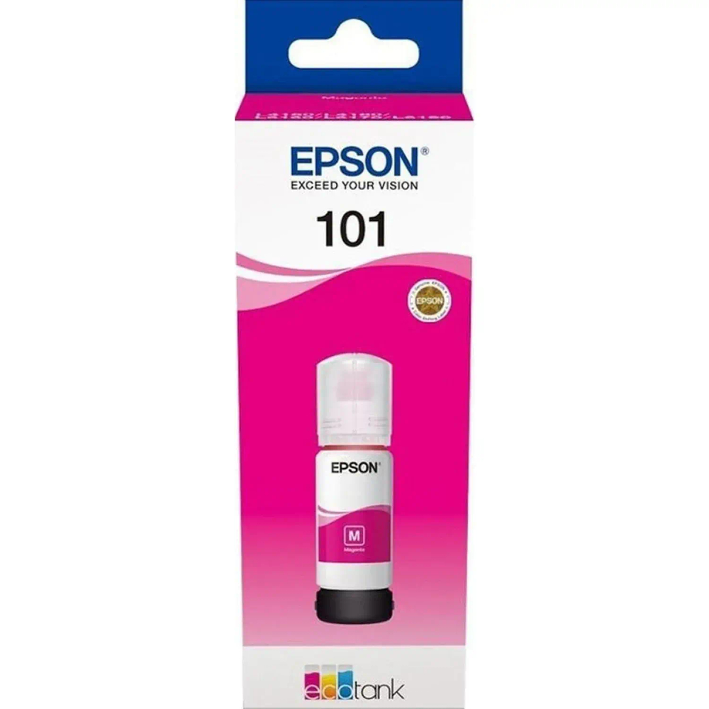 Чернила Epson 101 C13T03V34A пурп. для EcoTank L6160/6170
