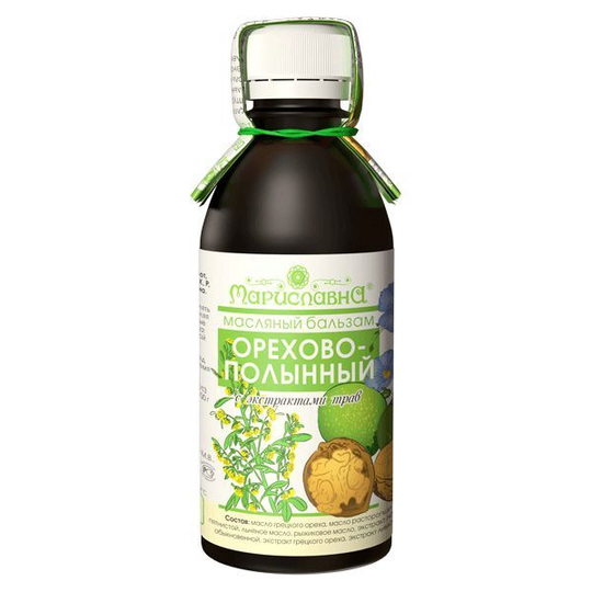 Орехово-полынный масляный бальзам