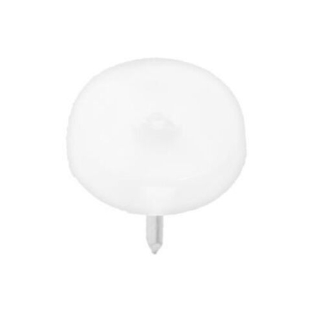 Подпятники пластм. белый, гвоздь d-20 (300шт)