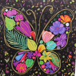 Пакет подарочный «Яркие краски» 17,5*25*7 см, микс