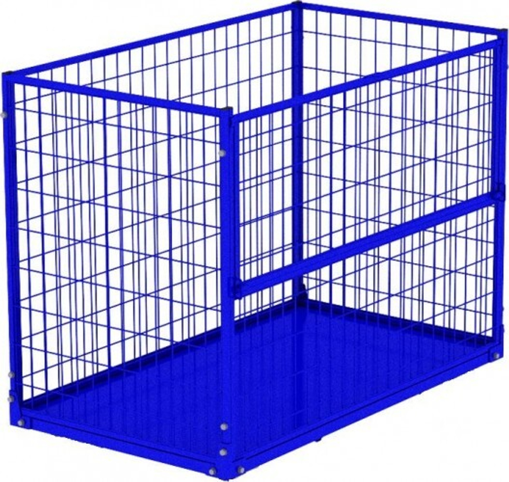 Контейнер сетчатый без крышки Rusklad КСМ-6 800х1200х920 мм (без колес) КСМ 6 б/к