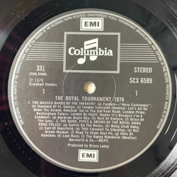 Винтажная виниловая пластинка LP The Royal Tournament 1978 Theme Waterloo Wellington's Victory (UK 1978)