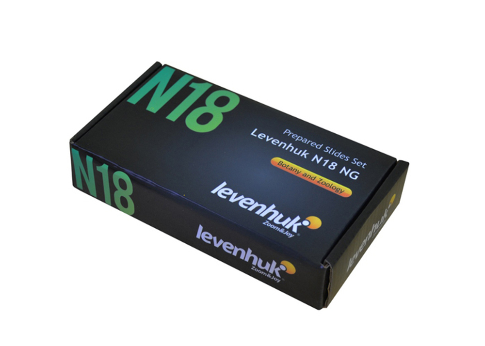 Набор микропрепаратов Levenhuk N18 NG