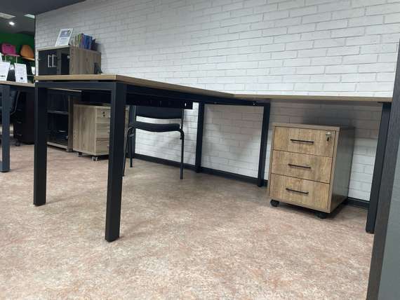 Офисная мебель Континент-Pro Black дуб самдал