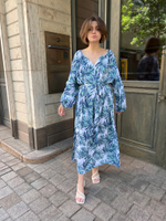 Платье «Саванна» пальмы