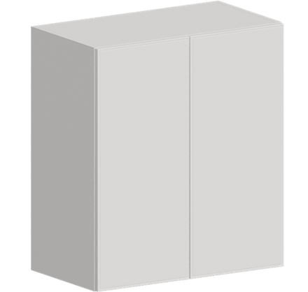 Кухня Модуль ШВВ 600 Графит / Белый Софт