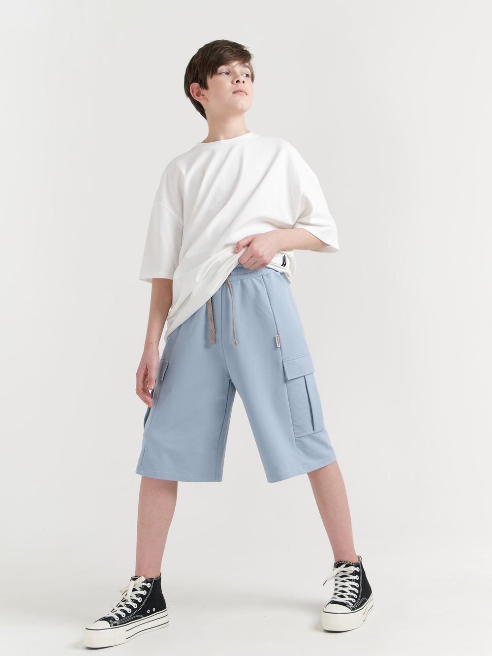 Шорты бермуды "ДЫМКА" подростковые