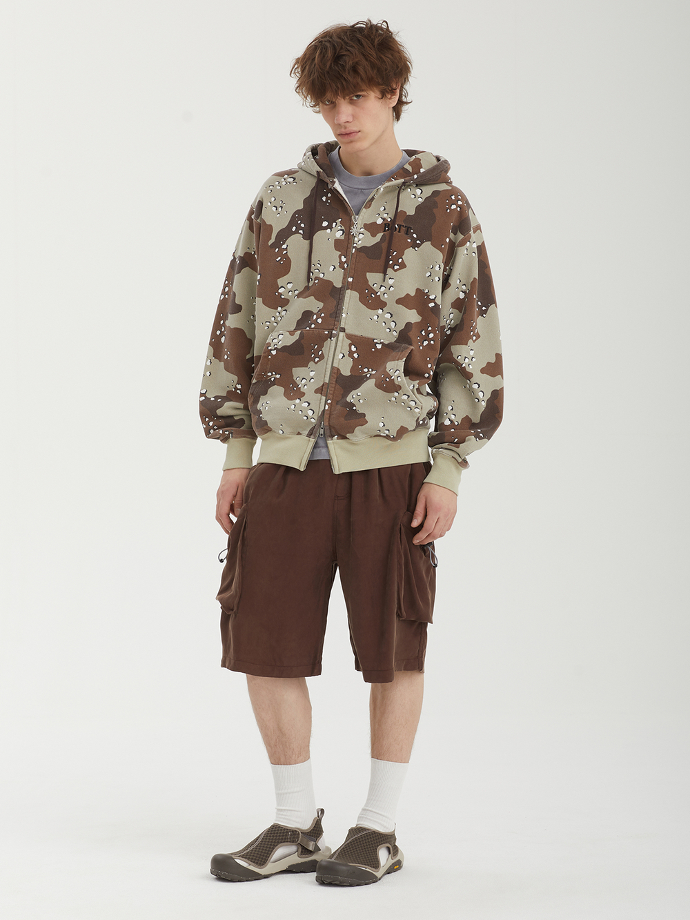 Мужская Толстовка Desert Camo Zip