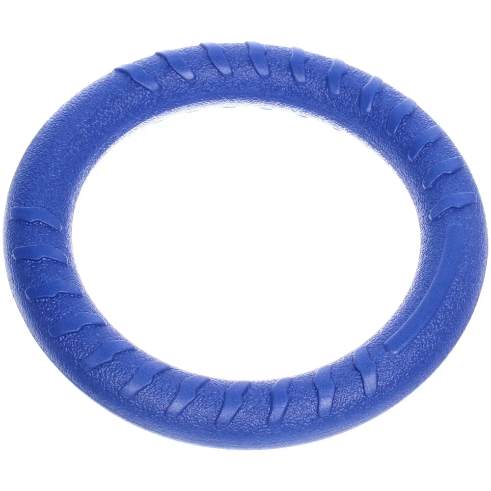 Кольцо - пуллер для собак средних и крупных пород «ЛЮБИМЫЙ БРО», цвет синий, d - 18.5см (подвес)✦