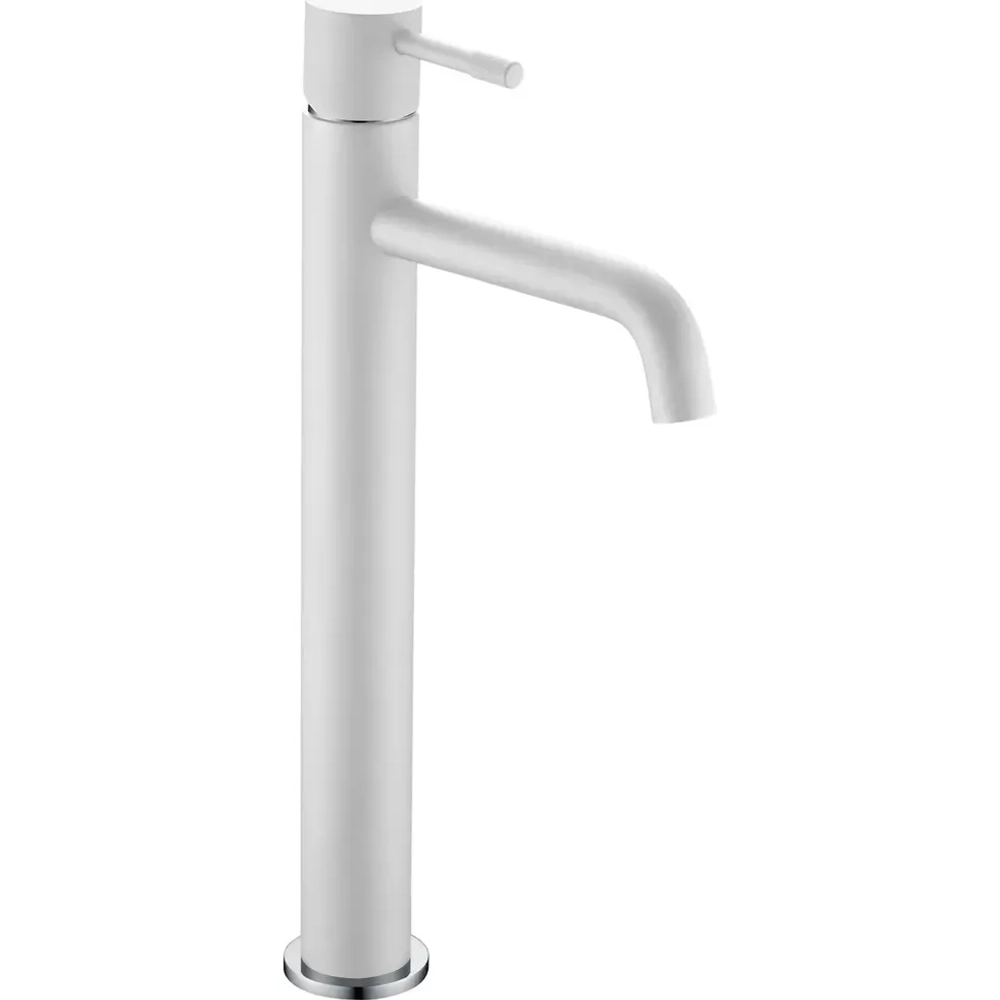 Смеситель для раковины Boheme Uno 462-WCR white chrome