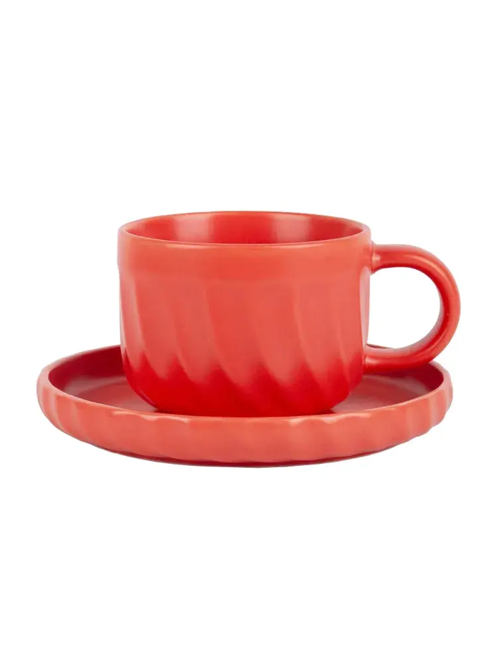 "Elegant Red" Чайная пара 300мл, в п.у.