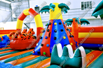 Коммерческий надувной батут "Змей Горыныч 3" 23*11*10 м