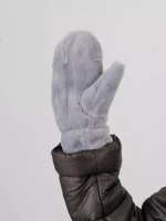 Варежки зимние меховые