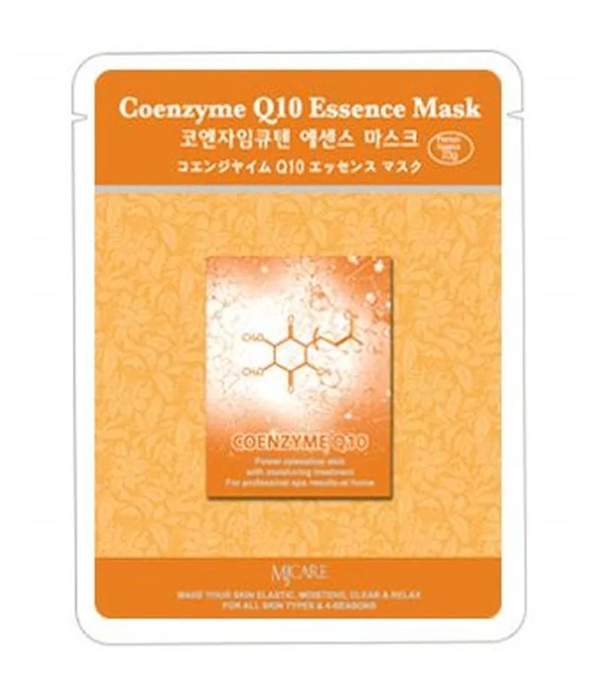 Тканевая маска для лица коэнзим Q10 MIJIN Care Mask