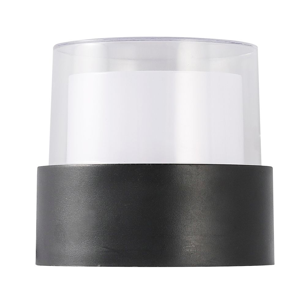 ULU-P21A-5W-4000K IP65 BLACK Светильник светодиодный уличный. Архитектурный накладной. Белый свет 4000K. Корпус черный. TM Uniel