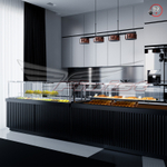 Кондитерская напольная холодильная витрина Finist Maria