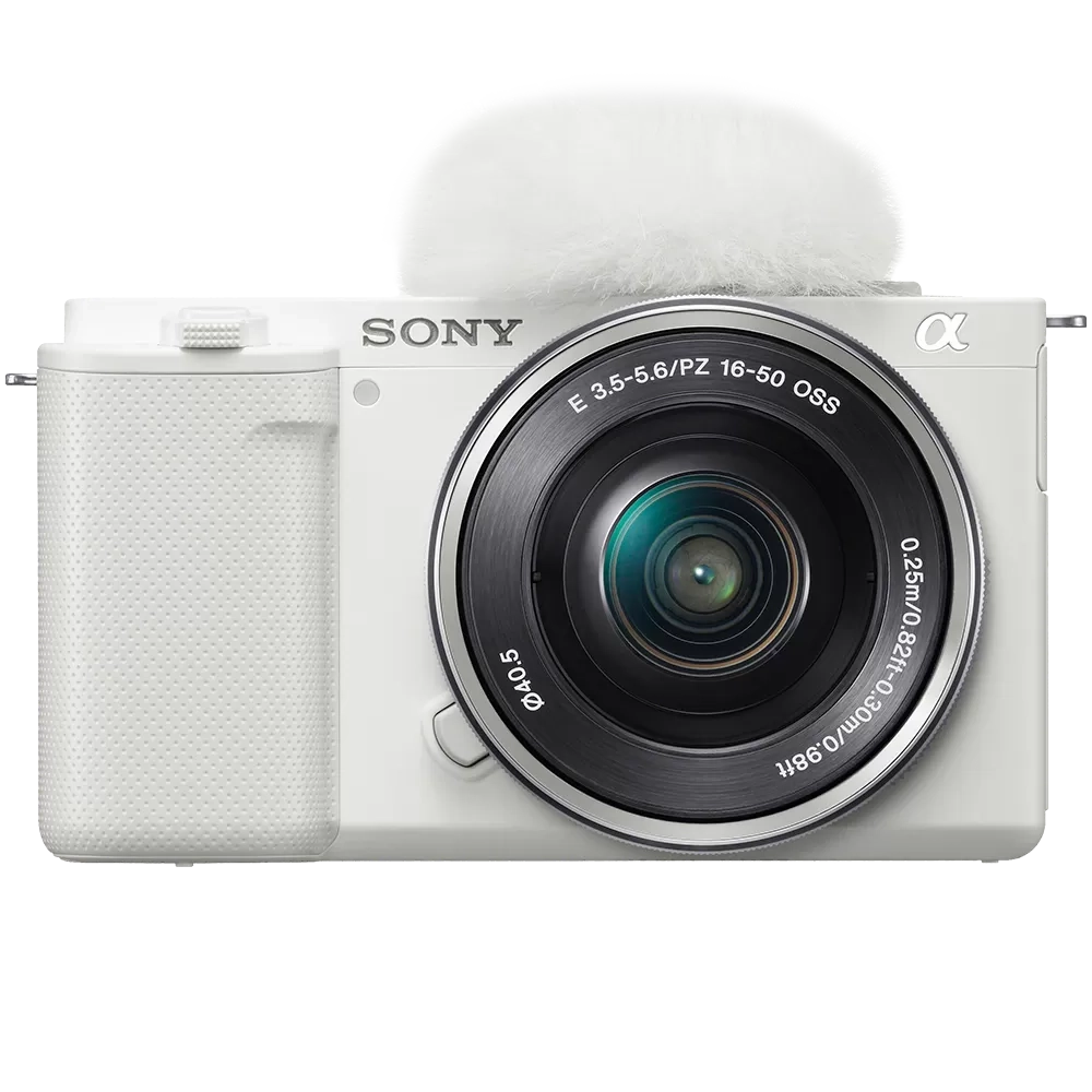 Цифровая фотокамера Sony ZV-E10 Kit 16-50mm. Белый