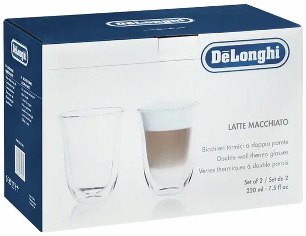 Комплект 2 чашки DeLonghi Lattemacch DLSC312 (q)