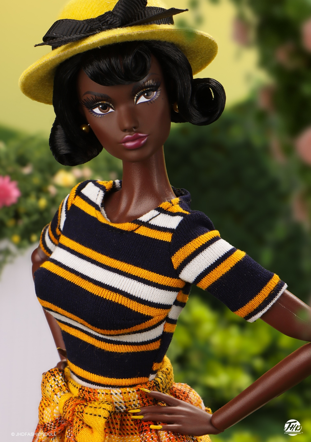 Кукла JHD Mary Macy Garden Party British Plaid