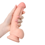 Телесный фаллоимитатор-реалистик 20см ToyFa RealStick Elite Damon 982008-1