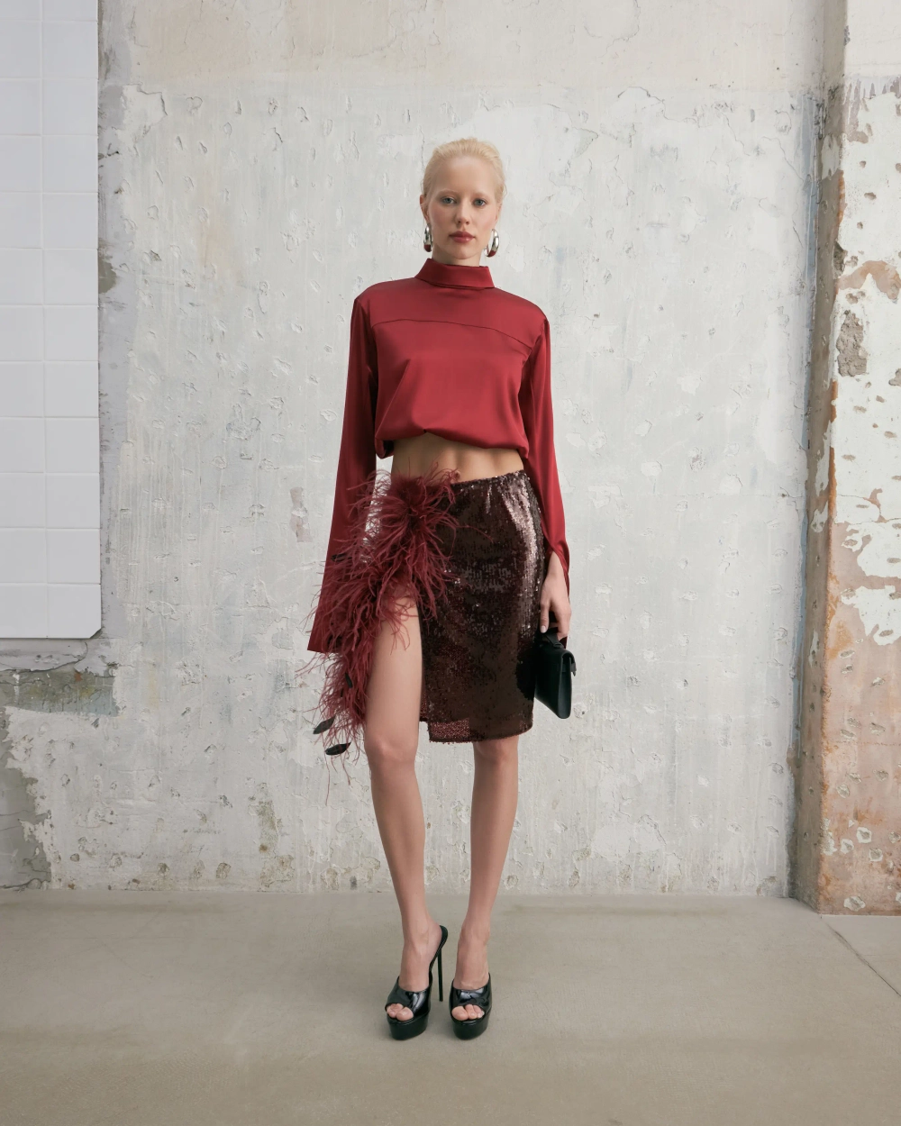 Шелковая рубашка Lady