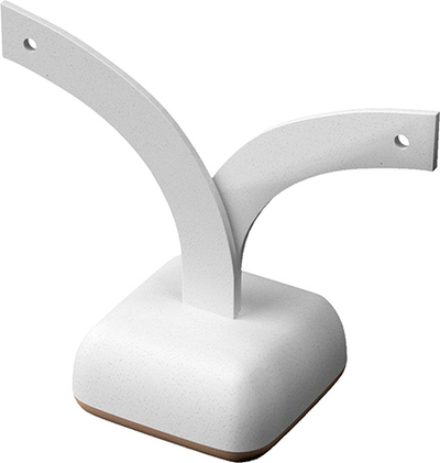 Подставка для серег/ушки/2 отверстия/основание/Н-60 мм.