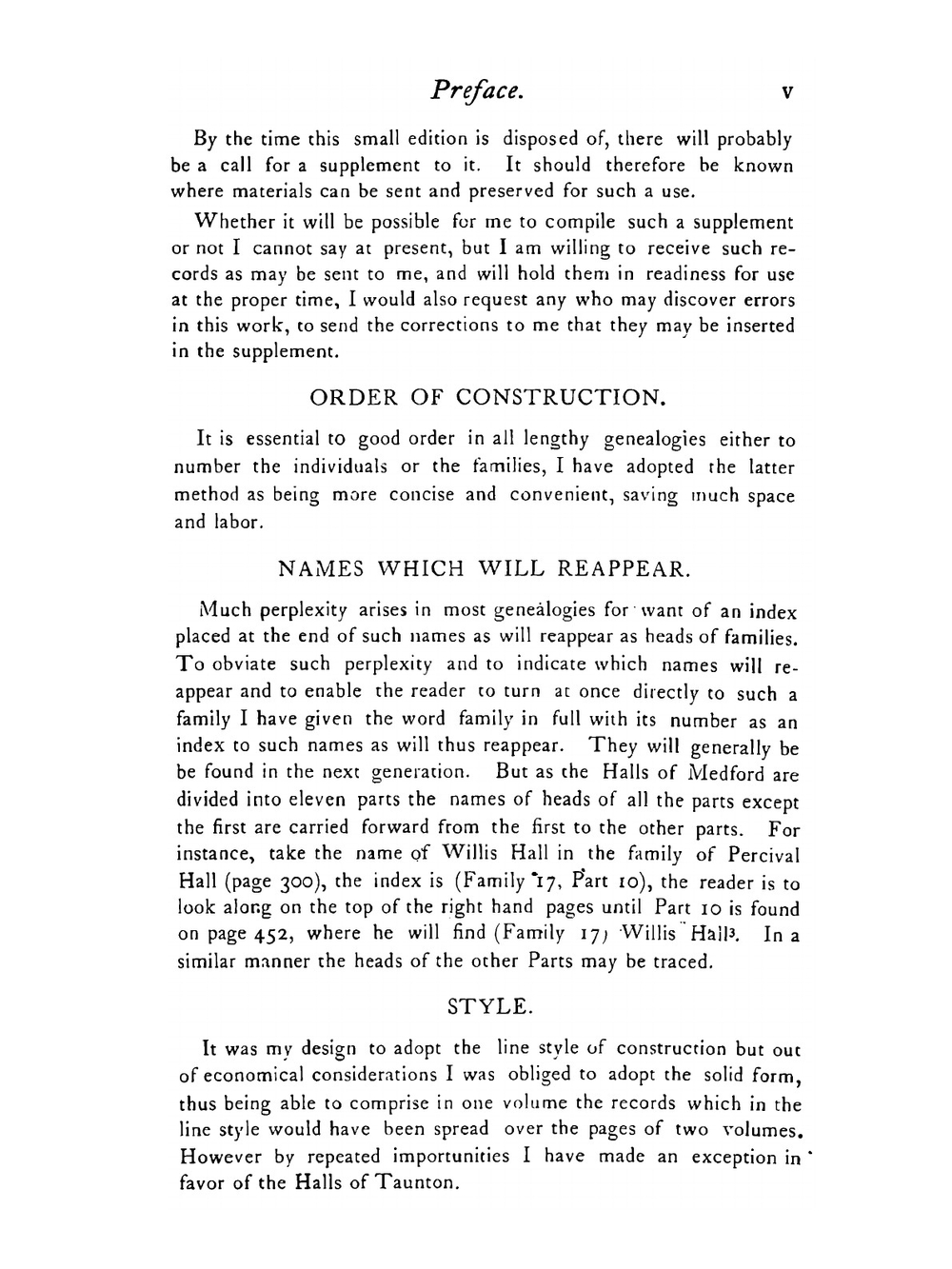 The Halls of New England. Genealogical and biographical | David Brainard Hall