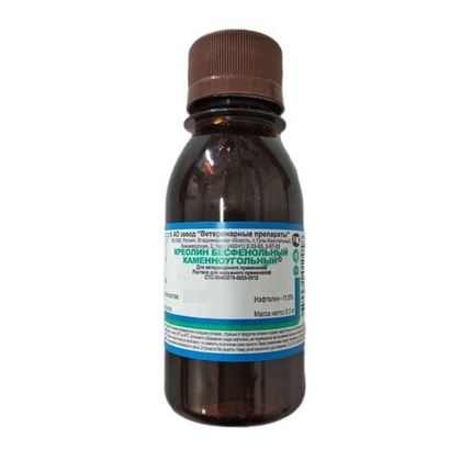 КРЕОЛИН бесфенольный каменноугольный, 100 мл