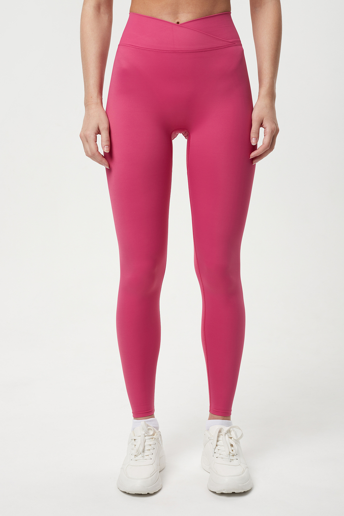 Легинсы с высокой талией