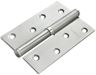 Петля стальная левая MSD 100X70X2.5 хром