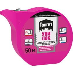 Нить для герметизации Тангит 3002910 Уни-Лок 50 м. в шоу-боксе