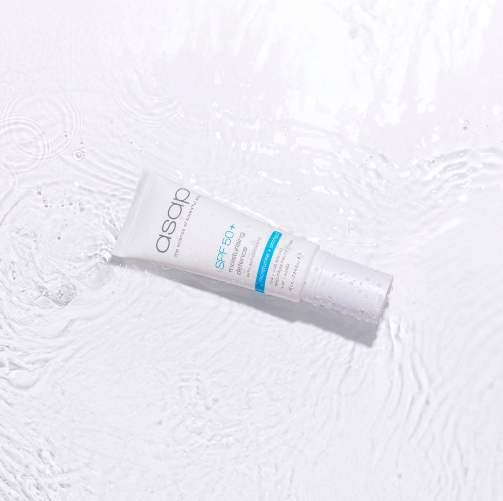 Asap SPF50+ moisturising defence / Увлажняющий солнцезащитный крем 3 в 1 SPF 50+