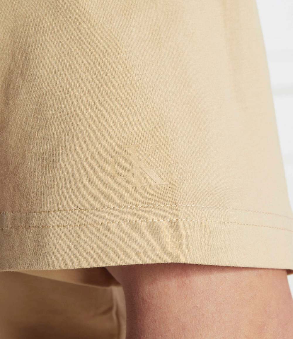 Футболка CALVIN KLEIN JEANS - бежевый(J30J324671)