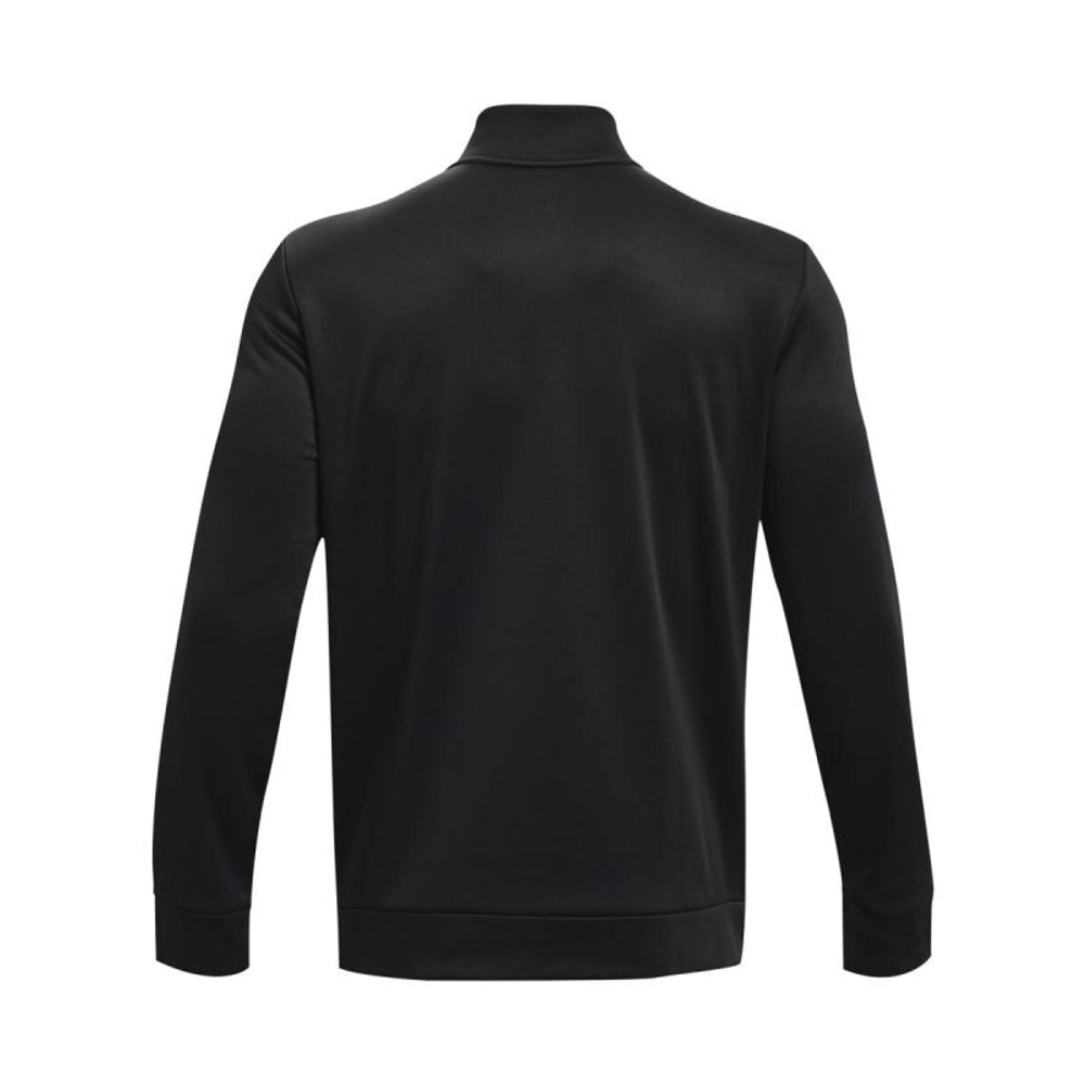 Мужская теннисная кофта Under Armour Men's Armour Fleece 1/4 Zip - black