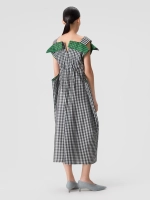 Шелковое платье-сарафан OLA OLA