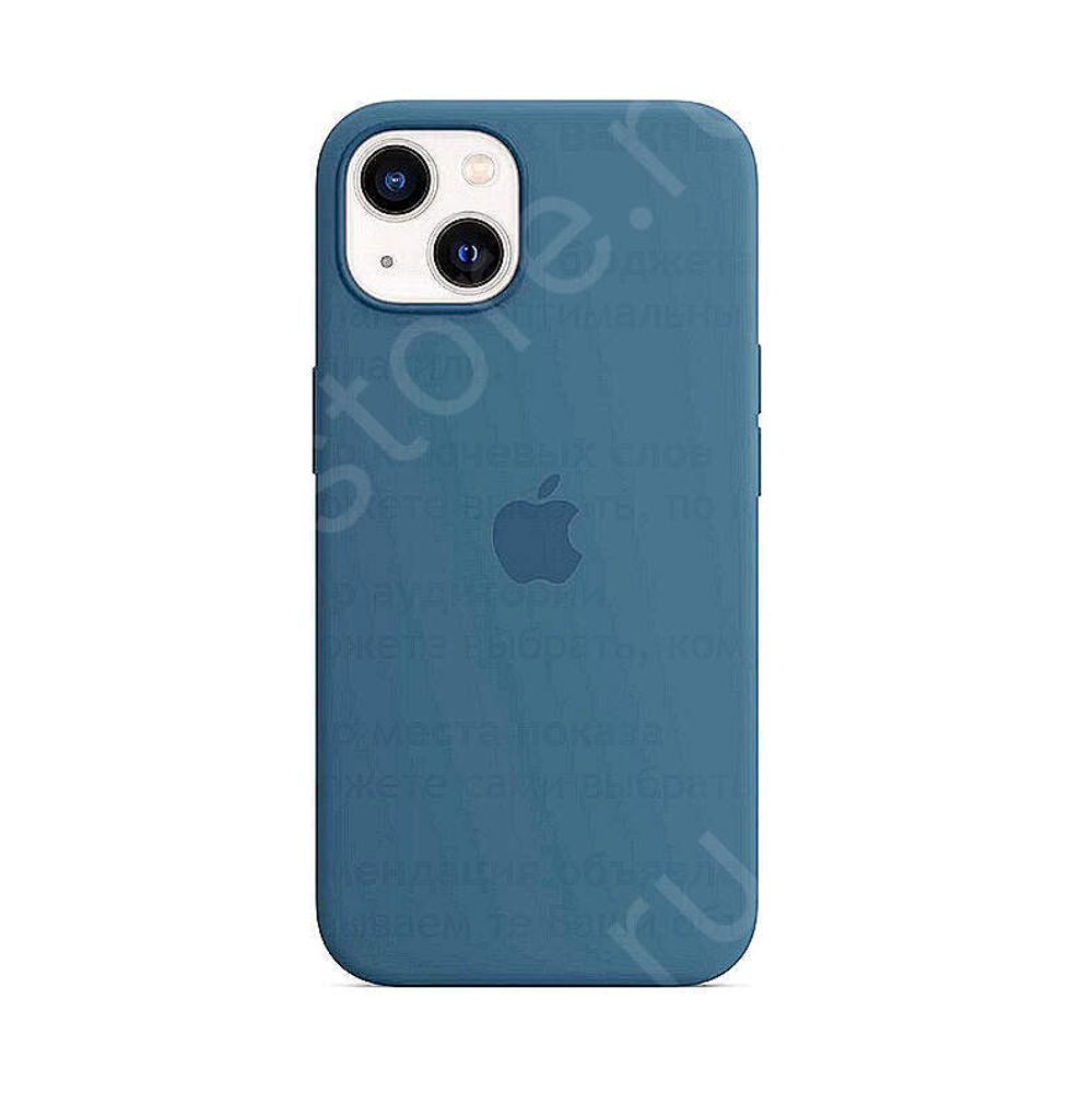 Чехол для iPhone Apple iPhone 13/13 Pro Silicone Case Blue