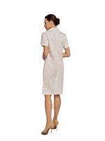 Халат медицинский женский Dr. Nice DRN285 двубортный, белый, 50