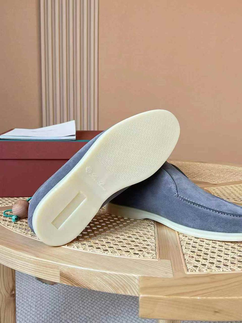 Высокие лоферы Loro Piana